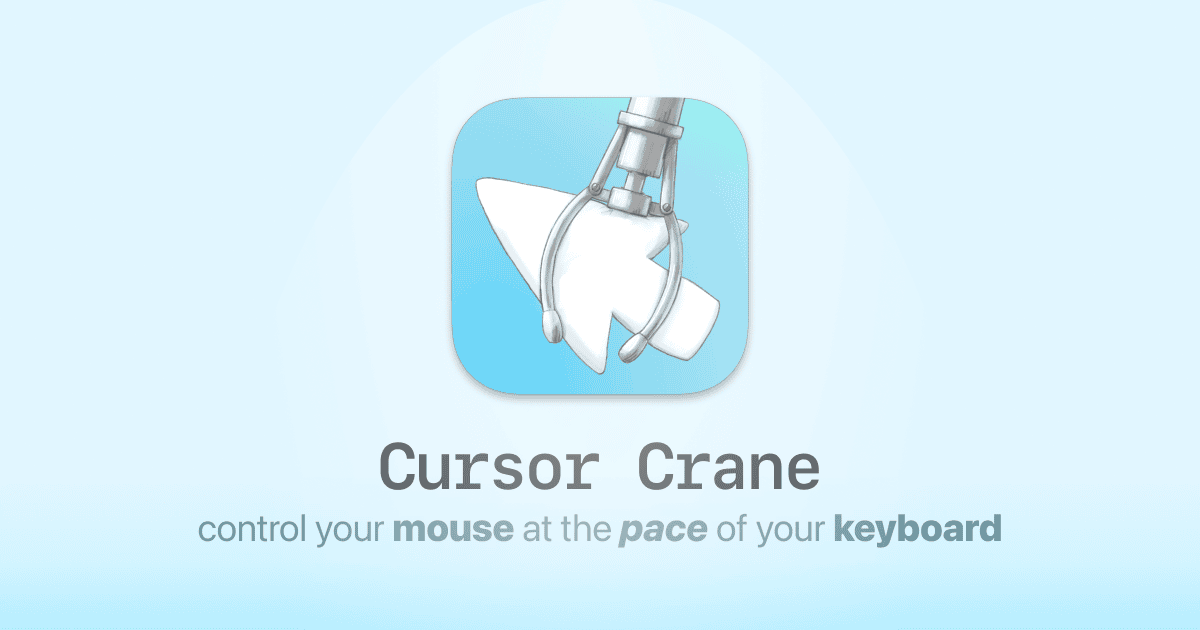 Cursor Crane banner